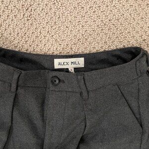 NWT Alex Mill Soho Trouser, Charcoal, Size 2